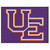 University of Evansville - Evansville Purple Aces All-Star Mat "A Star" Logo Black