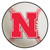 University of Nebraska - Nebraska Cornhuskers Baseball Mat N Primary Logo White