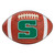 Slippery Rock University - Slippery Rock The Rock Football Mat "The Rock" Wordmark Brown