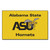 Alabama State University - Alabama State Hornets Ulti-Mat "ASU Hornet" Logo Yellow