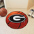 University of Georgia Basketball Mat 27" diameter