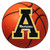 Appalachian State University - Appalachian State Mountaineers Basketball Mat "A & Mountaineers" Logo Orange