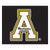 Appalachian State University - Appalachian State Mountaineers Tailgater Mat "A & Mountaineers" Logo Black