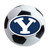 Brigham Young University - BYU Cougars Soccer Ball Mat "Oval Y" Logo White