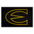 Emporia State University - Emporia State Hornets Starter Mat "Stylized E" Logo Black