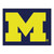 University of Michigan - Michigan Wolverines All-Star Mat M Primary Logo Blue