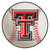 Texas Tech University - Texas Tech Red Raiders Baseball Mat Double T Primary Logo White