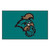 Coastal Carolina University - Coastal Carolina Chanticleers Ulti-Mat "Chanticleer" Logo Teal