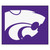 Kansas State University - Kansas State Wildcats Tailgater Mat Powercat Primary Logo Purple