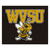 West Virginia State University - West Virginia State Yellow Jackets Tailgater Mat "WVSU & Yellow Jacket" Logo Black