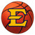 East Tennessee State University - East Tennessee Buccaneers Basketball Mat "Stylized E" Logo Orange