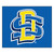 South Dakota State University - South Dakota State Jackrabbits Tailgater Mat "Interlocked SD" Logo Blue