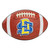 South Dakota State University - South Dakota State Jackrabbits Football Mat "Interlocked SD" Logo Brown