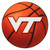 Virginia Tech - Virginia Tech Hokies Basketball Mat VT Primary Logo Orange