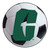 University of North Carolina at Charlotte - Charlotte 49ers Soccer Ball Mat "C" Logo White