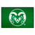 Colorado State University - Colorado State Rams Starter Mat "Ram" Logo Green