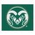 Colorado State University - Colorado State Rams Tailgater Mat "Ram" Logo Green