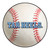 University of North Carolina at Chapel Hill - North Carolina Tar Heels Baseball Mat "Tar Heel" Logo White