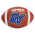 Grand Valley State University - Grand Valley State Lakers Football Mat "GV" Logo Brown