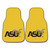 Alabama State University - Alabama State Hornets 2-pc Carpet Car Mat Set "ASU Hornet" Logo Yellow