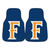 Cal State - Fullerton - Cal State - Fullerton Titans 2-pc Carpet Car Mat Set F Alternate Logo Blue
