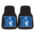 Duke University - Duke Blue Devils 2-pc Carpet Car Mat Set "D & Devil" Logo Blue