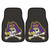 East Carolina University - East Carolina Pirates 2-pc Carpet Car Mat Set Pirate Primary Logo Black