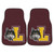 Loyola University Chicago - Loyola Chicago Ramblers 2-pc Carpet Car Mat Set "Wolf Head & L" Logo Maroon