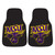 Minnesota State University - Mankato - Minnesota State - Mankato Mavericks 2-pc Carpet Car Mat Set "MSU & Maverick" Logo Black