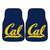 University of California, Berkeley - Cal Golden Bears 2-pc Carpet Car Mat Set "Script Cal" Logo Blue