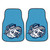 University of North Carolina at Chapel Hill - North Carolina Tar Heels 2-pc Carpet Car Mat Set "NC" Logo Blue