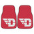 University of Dayton - Dayton Flyers 2-pc Carpet Car Mat Set Flying D Primary Logo Red