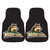 Wright State University - Wright State Raiders 2-pc Carpet Car Mat Set "Wolf & Wordmark" Logo Black