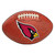 Arizona Cardinals Football Mat Cardinal Head Primary Logo Brown