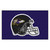 Baltimore Ravens Ulti-Mat Ravens Helmet Logo Purple