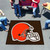 Cleveland Browns Tailgater Mat Browns Helmet Helmet Logo Brown