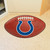 Indianapolis Colts Football Mat Horseshoe Primary Logo Brown