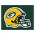 Green Bay Packers All-Star Mat Packers Helmet Logo Green