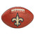 New Orleans Saints Football Mat Fleur-de-lis Primary Logo Brown