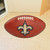 New Orleans Saints Football Mat Fleur-de-lis Primary Logo Brown