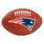 New England Patriots Football Mat Patriot Head Primary Logo Brown