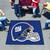 New York Giants Tailgater Mat Giants Helmet Logo Dark Blue