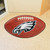 Philadelphia Eagles Football Mat Eagle Head Primary Logo Brown