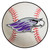 University of Wisconsin-Whitewater - Wisconsin-Whitewater Pointers Baseball Mat "Warhawks" Logo White