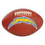 Los Angeles Chargers Football Mat Bolt Primary Logo Brown