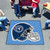 Tennessee Titans Tailgater Mat Titans Helmet Logo Blue