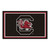 University of South Carolina - South Carolina Gamecocks 4x6 Rug Gamecock G Primary Logo Black