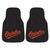 MLB - Baltimore Orioles 2-pc Carpet Car Mat Set 17"x27"