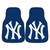 MLB - New York Yankees 2-pc Carpet Car Mat Set 17"x27"