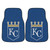 MLB - Kansas City Royals 2-pc Carpet Car Mat Set 17"x27"